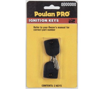 503696 Poulan PP60005 Replacement Ignition Key 2 Pack Ayp Poulan ...