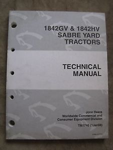 John-Deere-Sabre-1842GV-1842HV-lawn-tractor-technical-manual