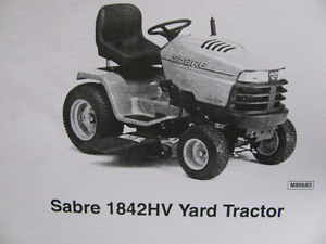 John Deere Sabre 1842GV 1842HV Tractor Technical Manual | eBay