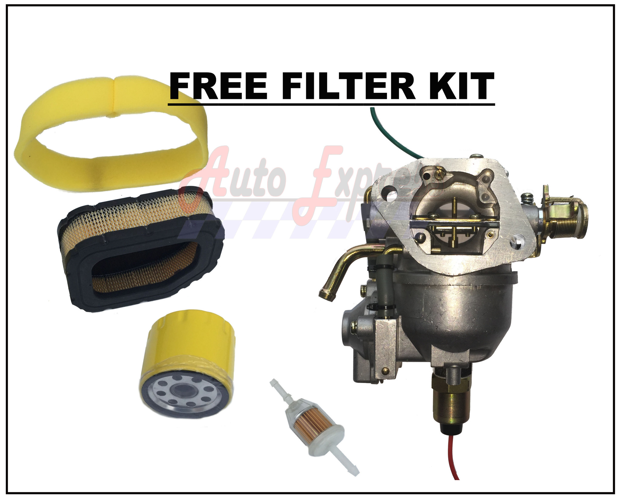 Carburetor for SABRE 2354HV 2554HV Nikki Carb Tune Up Kit Pump Filters ...