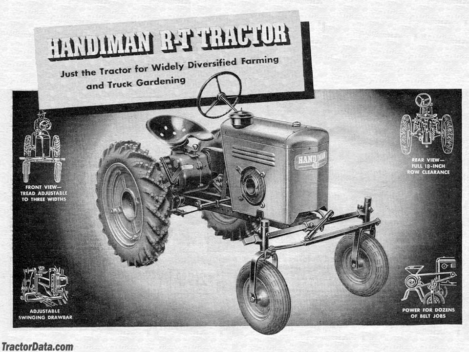 TractorData.com Sears Handiman R-T tractor photos information