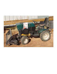 Used Farm Tractors for Sale: Sears SS/18 Twin With Loader (2008-12-04 ...