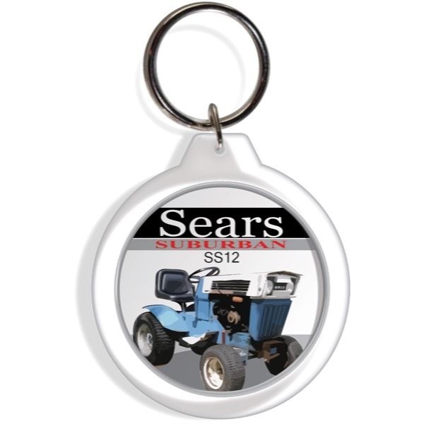 Sears Craftsman Garden Farm Tractor Keychain Key Chain Ring Suburban ...