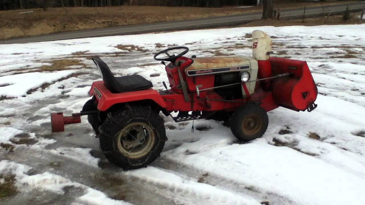 3310v simplicity tractor - YouTube