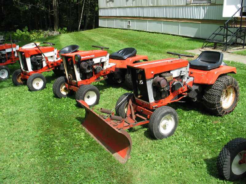 Michael's Tractors (Simplicity and Allis Chalmers Garden Tractors)