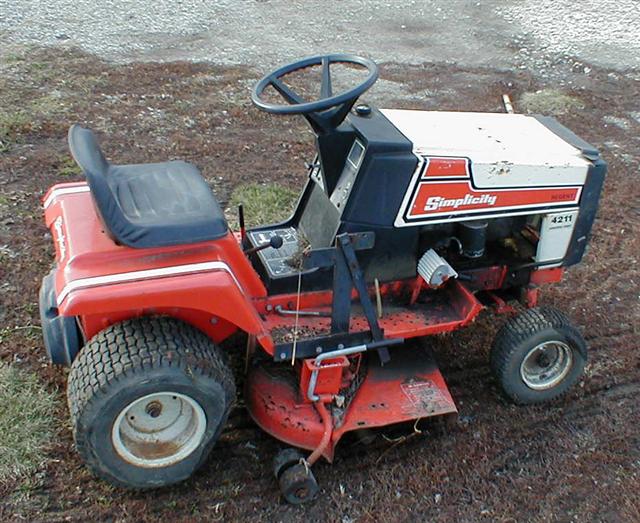 simplicity 4211 mower for sale