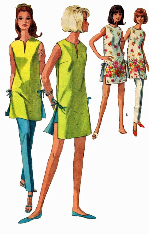 Simplicity 6011 1960s Split Neck Beach Dress Hot by retromonkeys, $17 ...