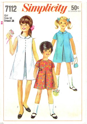 Simplicity 7112 A - Vintage Sewing Patterns