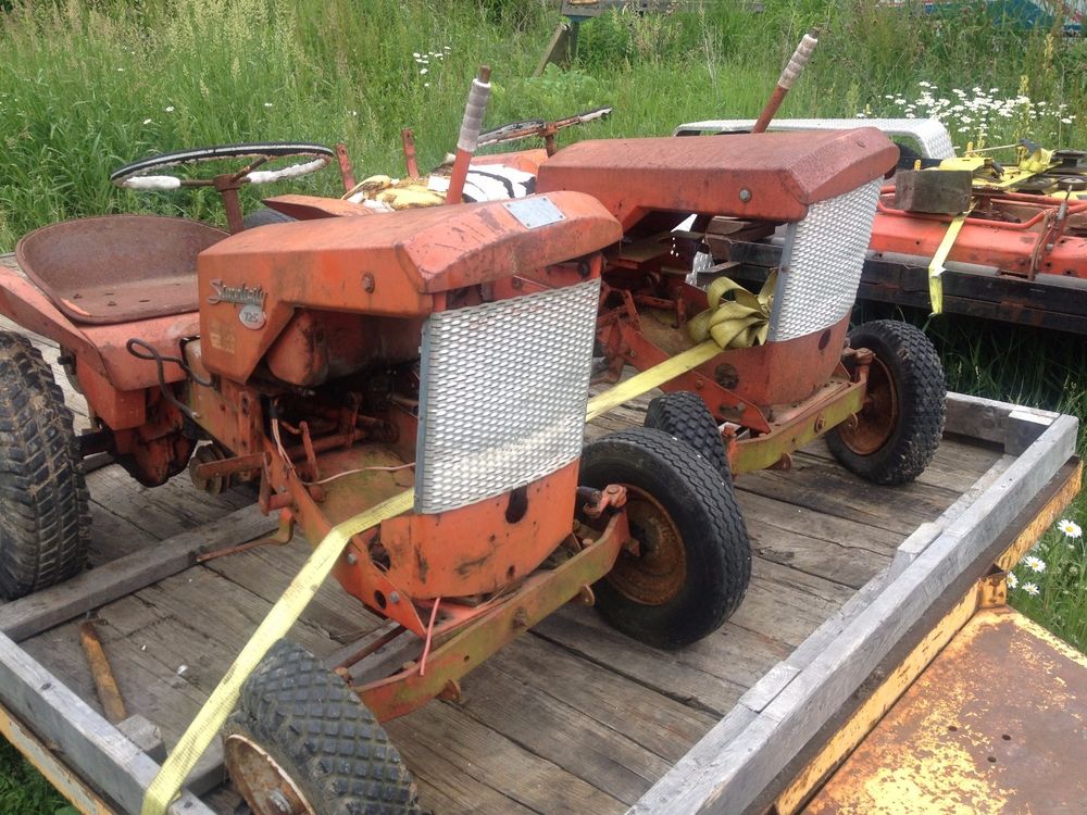 Simplicity 725 Garden Tractor (lot of 2) | eBay