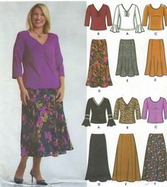 Plus Size Simplicity Sewing Pattern 5469 Womens by CloesCloset