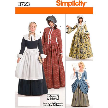 Simplicity Pattern Misses' Costumes, (14, 16, 18, 20)