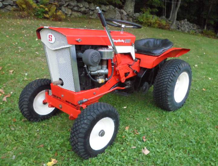 ... Simplicity and Allis Chalmers Garden Tractors) - Landlord mostly done