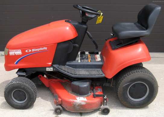 1998 Simplicity REGENT 16G Lawn & Garden and Commercial Mowing - John ...