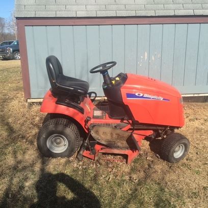 ... 799, Year: 2000 | Used Simplicity Regent 17H lawn mowers - Mascus USA