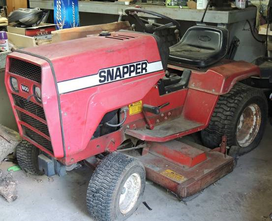 Snapper 1600? - Massey, Snapper, AMF Tractor Forum - GTtalk