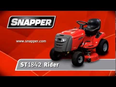 Snapper ST1842 Lawn Mower Product Demo - YouTube