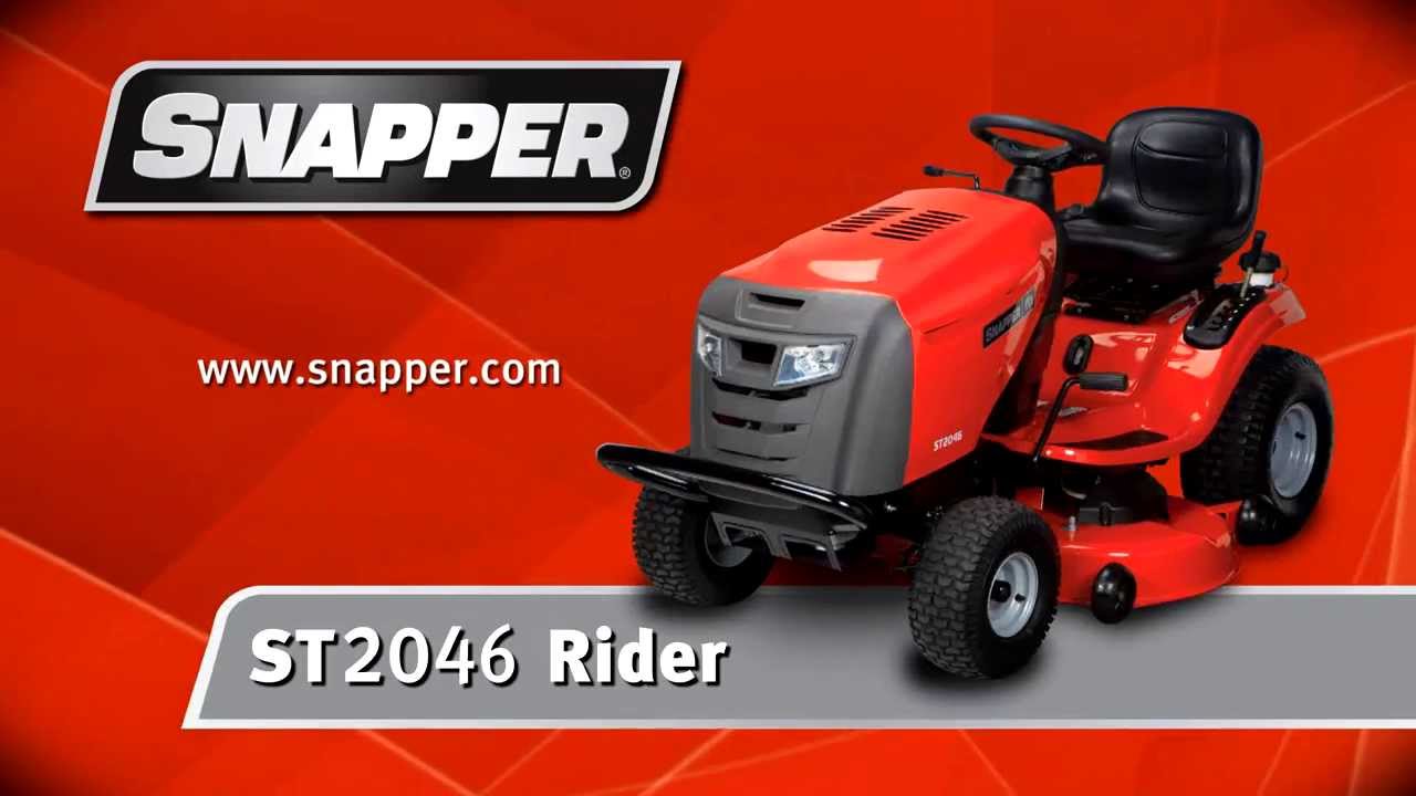 Snapper ST2046 Riding Mower - YouTube