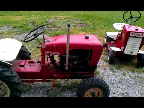 Springfield Garden Tractors - YouTube