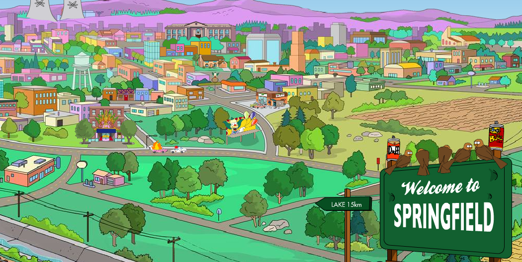 Recreating An Accurate Springfield in ‘The Simpsons: Tapped Out ...