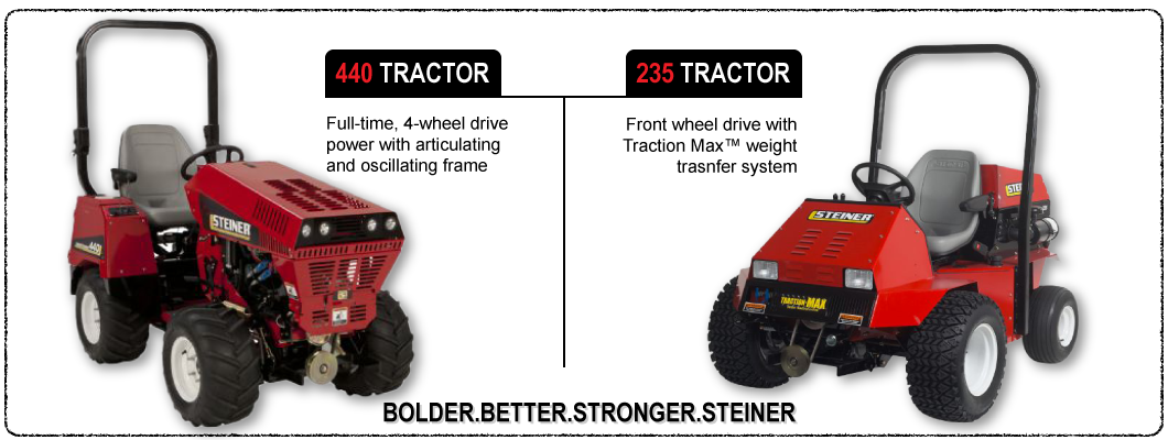 steiner 440 tractor the steiner 440 4 wheel drive tractor is bolder ...