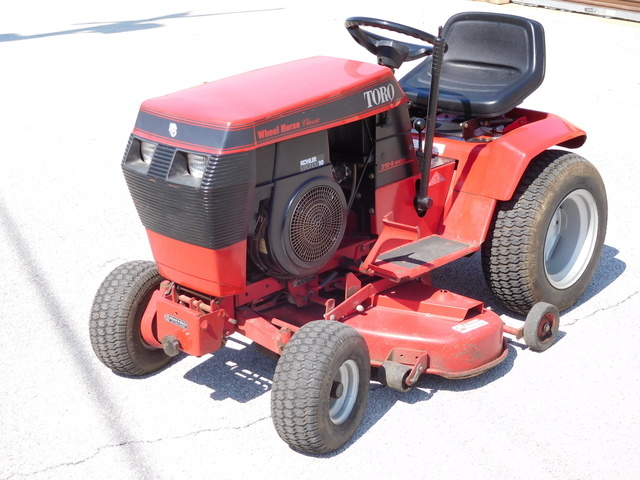 Toro WHEELHORSE 310-8 garden tractor w/42 SD mowing deck - XLNT ...