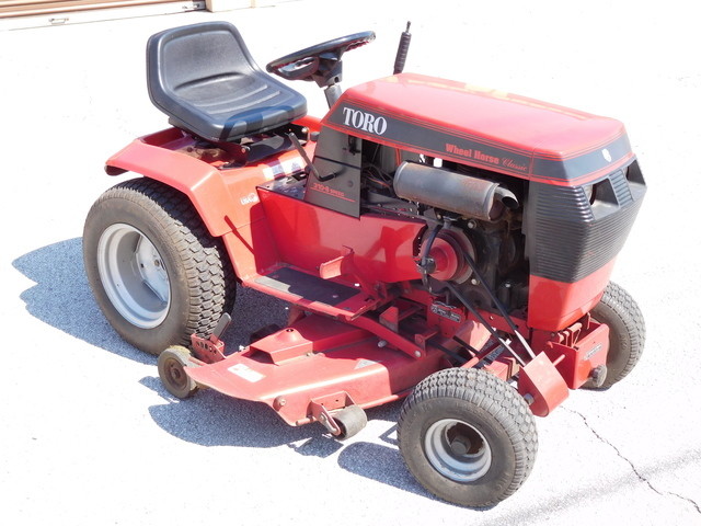 Toro WHEELHORSE 310-8 garden tractor w/42 SD mowing deck - XLNT ...