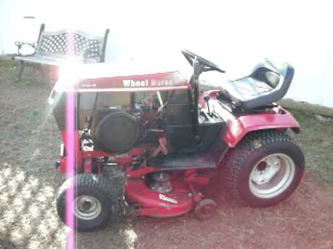 Wheel Horse 310-8 Garden Tractor With Snowblower