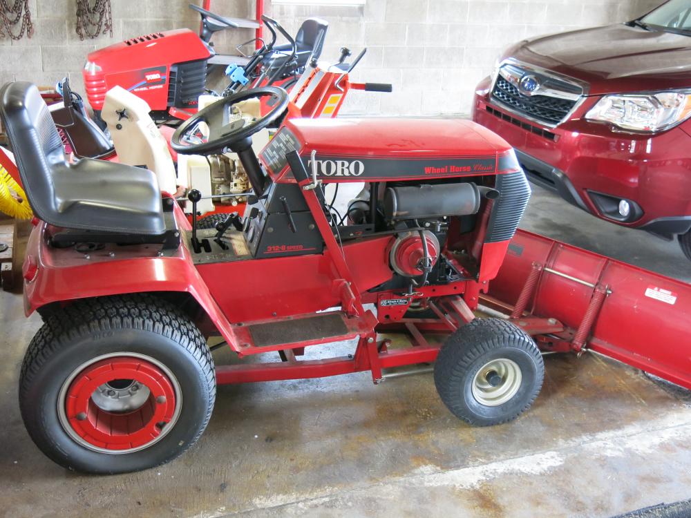 Toro Wheelhorse 312-8 - Wheel Horse, Toro Tractor Forum - GTtalk