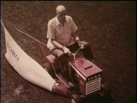 1969 Toro Riding mower commercial ~ Fred Clark - YouTube