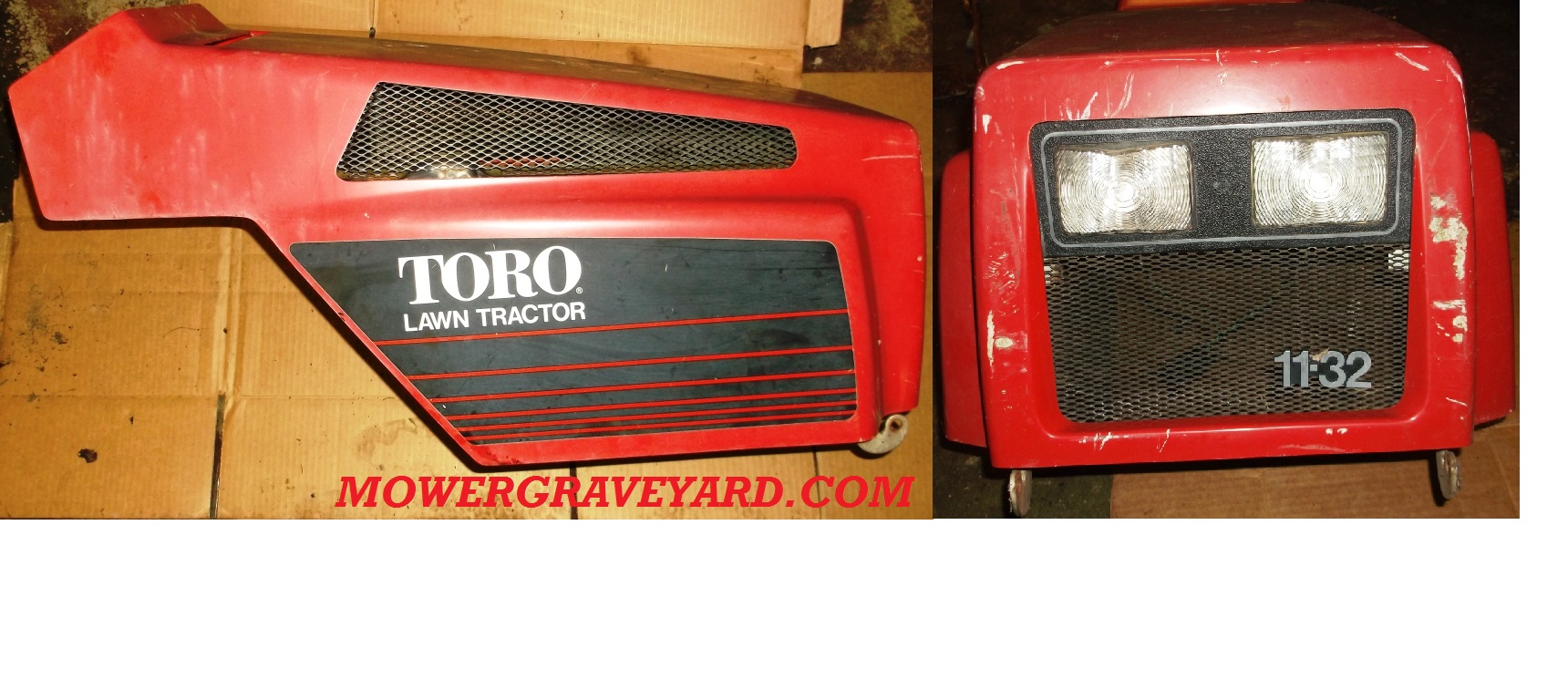 Toro / Wheel Horse :, Lawn Mower Grave Yard Equipment Used Tractor ...