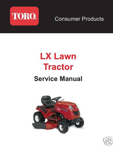 Toro LX Series Service Manual for sale
