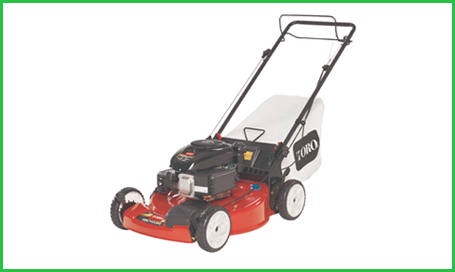Toro 22” Recycler Mower with Self Propelled function