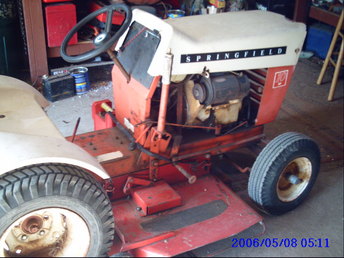 Springfield Tractor????? - other brands - RedSquare Wheel Horse ...