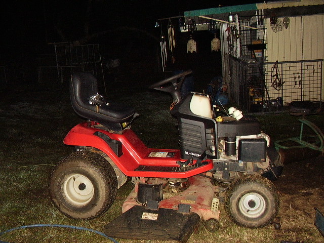 this Toro XL440-H was given on kerbside