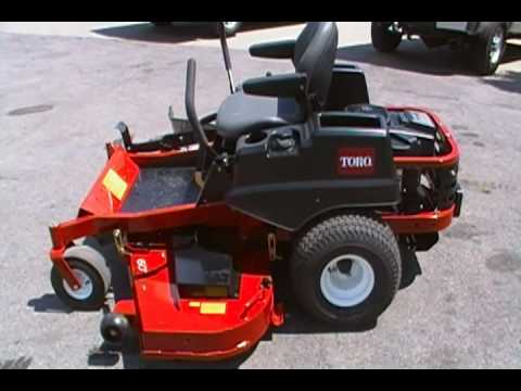 60'' Toro Titan Zero Turn Lawn Mower 27hp Kohler - YouTube