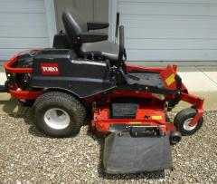 Auction #1129 Toro Titan ZX6030 Zero Turn Riding Mower, Trail Vac Lawn ...