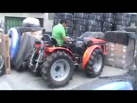 Tractor frutalero AGRIA 9080 GRUPO ORBES AGRICOLA - YouTube