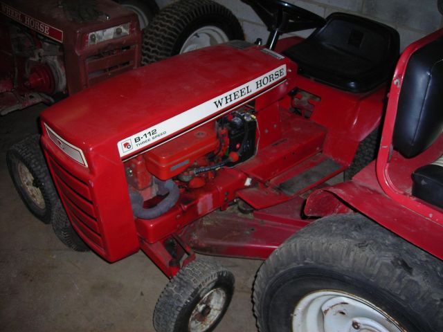 My B-112 I picked up from an old lady. This tractor is no off road ...