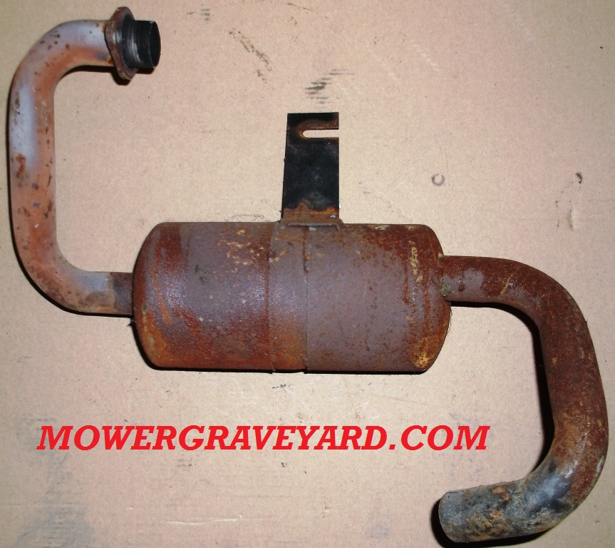 6480 for 12 38xl lawn tractor used muffler removed from toro 12 38xl ...