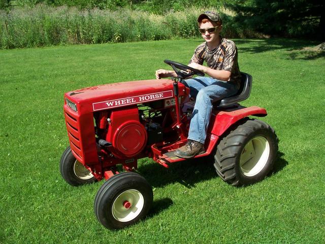 12hp to a 8hp tractor - Wheel Horse Tractors - RedSquare Wheel Horse ...