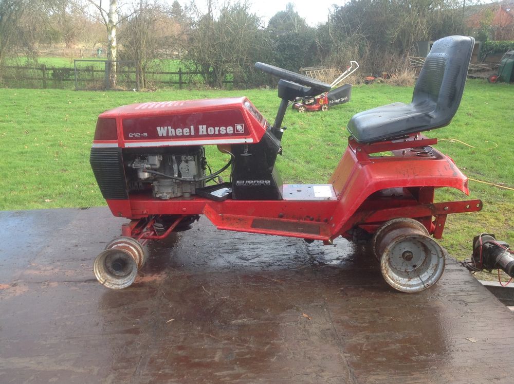 WHEEL HORSE 212-5 RIDE ON MOWER FOR SPARES OR REPAIR | eBay