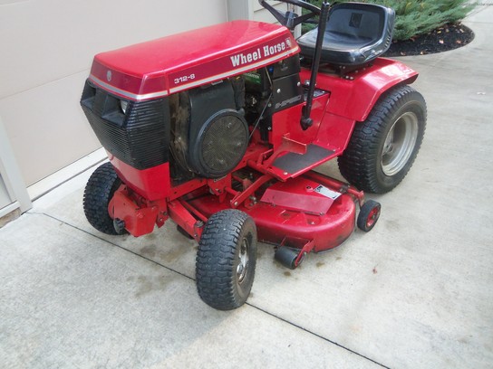1994 Toro - Wheel Horse 312-8 Lawn & Garden and Commercial Mowing ...