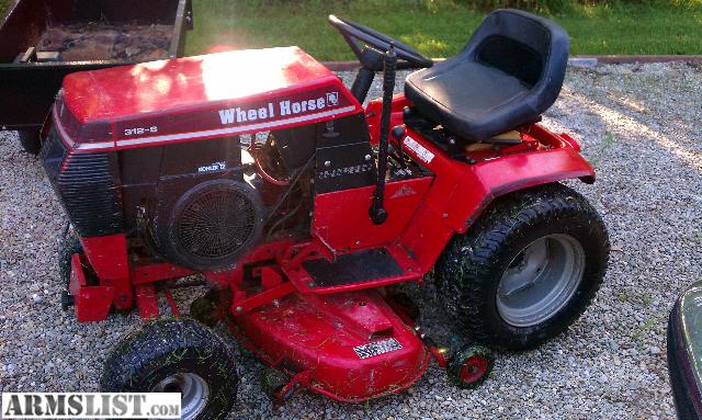 For Trade: Wheel Horse 312-8 with attachments