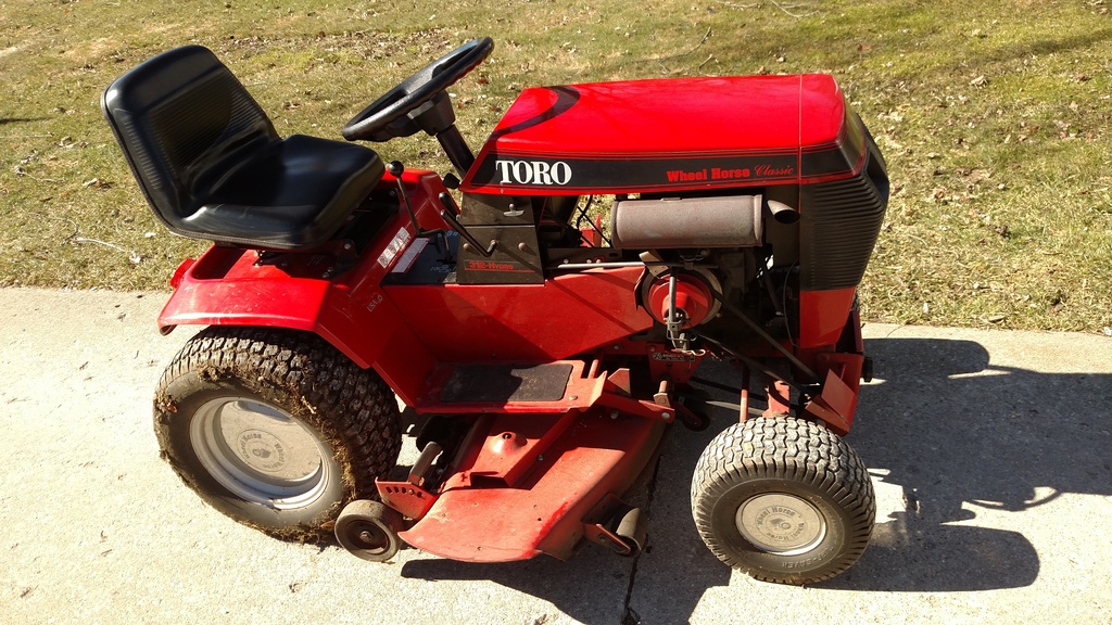 312- Hydro came home today - Wheel Horse Tractors - RedSquare Wheel ...