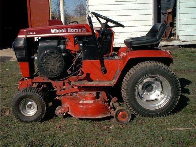 314-8 Year Make Questions - Wheel Horse Tractors - RedSquare Wheel ...