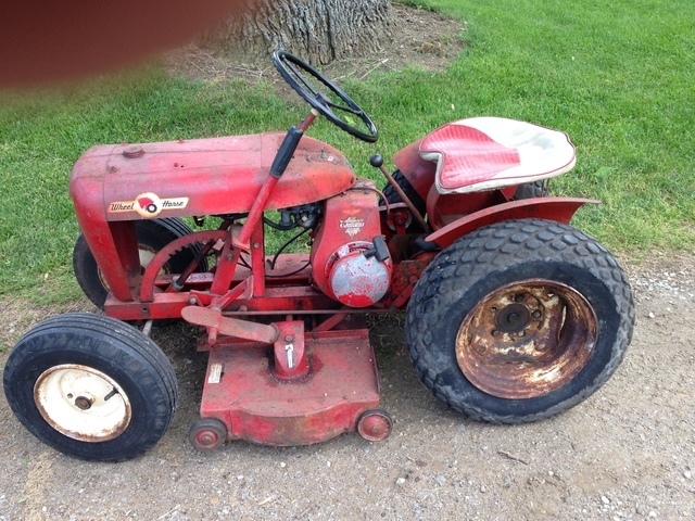 1961 401 with mower and blade - Wheel Horse for Sale - RedSquare Wheel ...