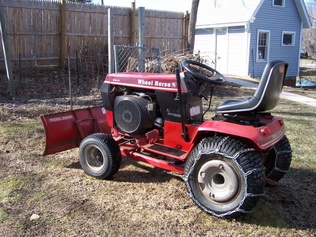 Wheel Horse 518-H With 42 Inch Snowplow Photo by hummod | Photobucket