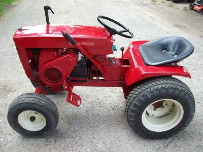 Details about Vintage Wheel Horse 855 Garden Tractor