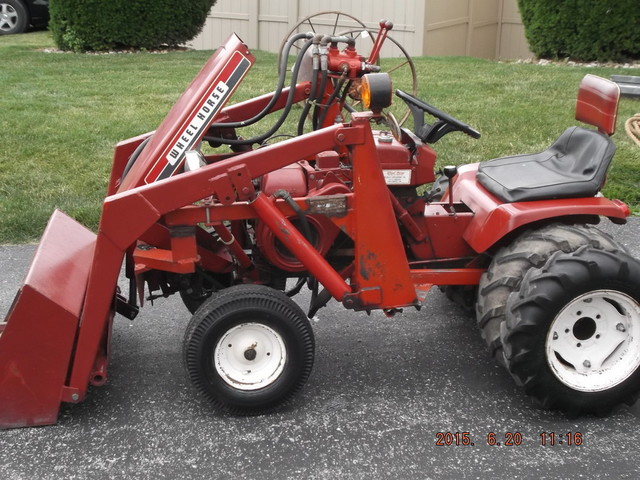 ... TOY 855 W/LOADER - Wheel Horse Tractors - RedSquare Wheel Horse Forum