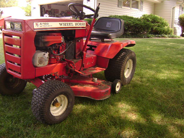 1976 A-100 4-Speed - 1973 to 1977 - RedSquare Wheel Horse Forum